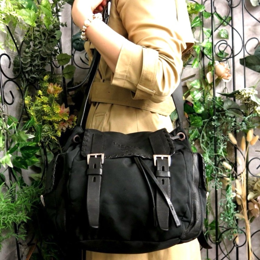 PRADA Black Shoulder Bag